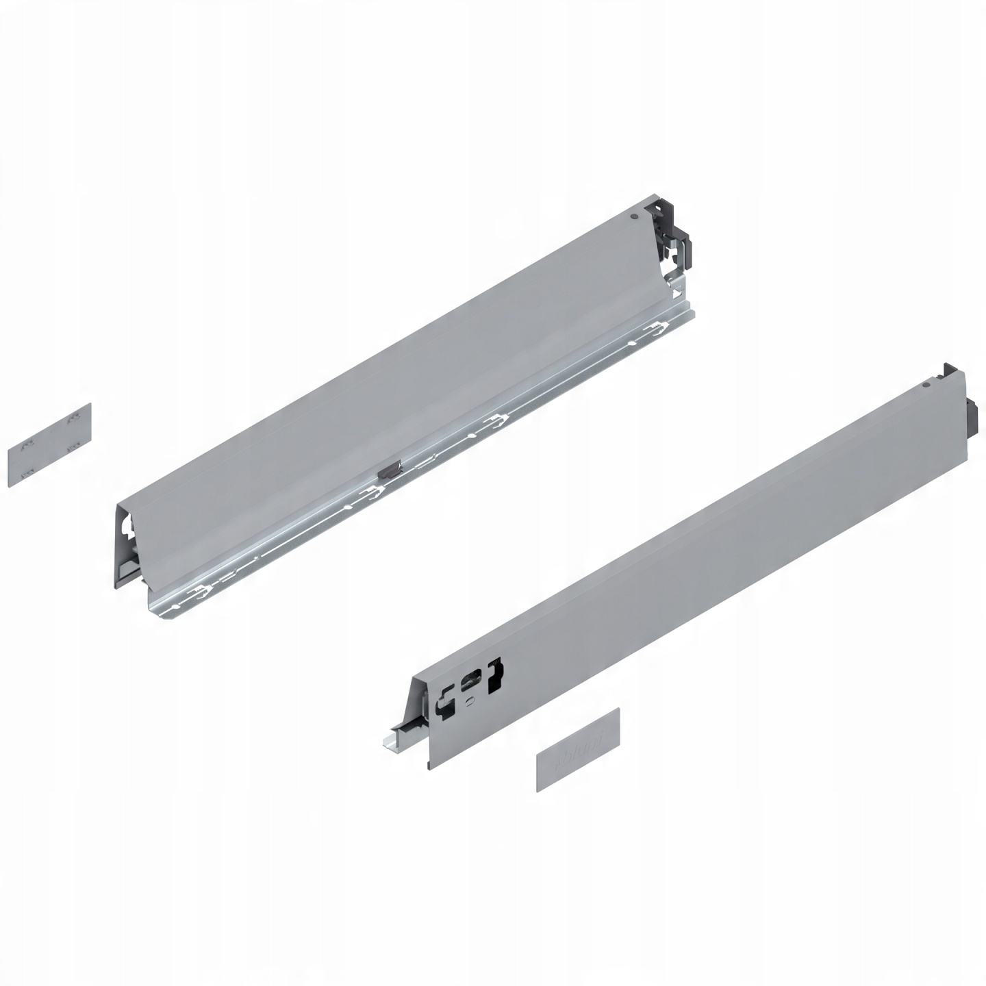 

Blum 378N5002SA boki Antaro, Tandembox szare