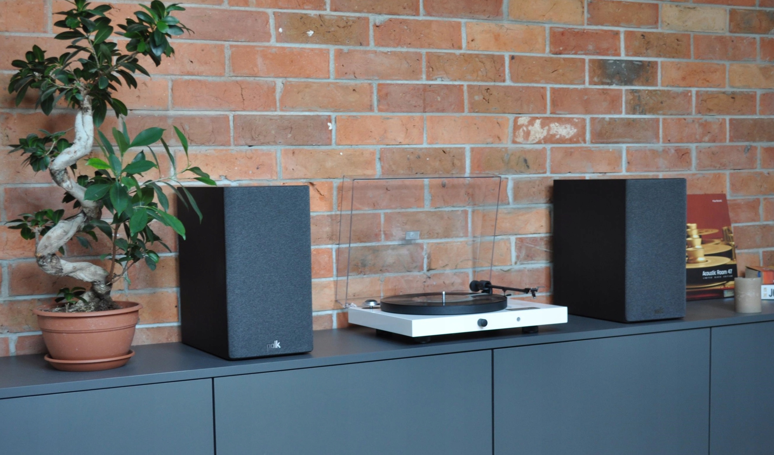 PRO-JECT JUKE BOX E + BT + POLK AUDIO RESERVE R200 Model Jukebox E