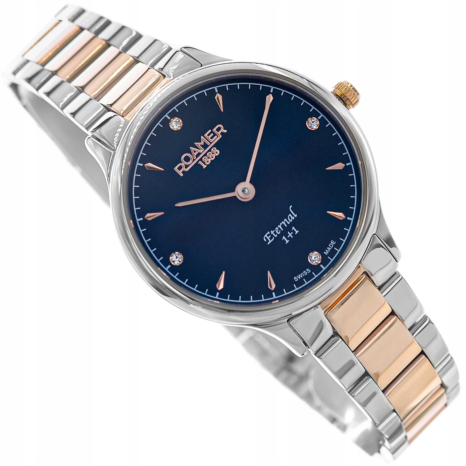Damski Zegarek Roamer 863857 49 45 50 Eternal Na Bransolecie