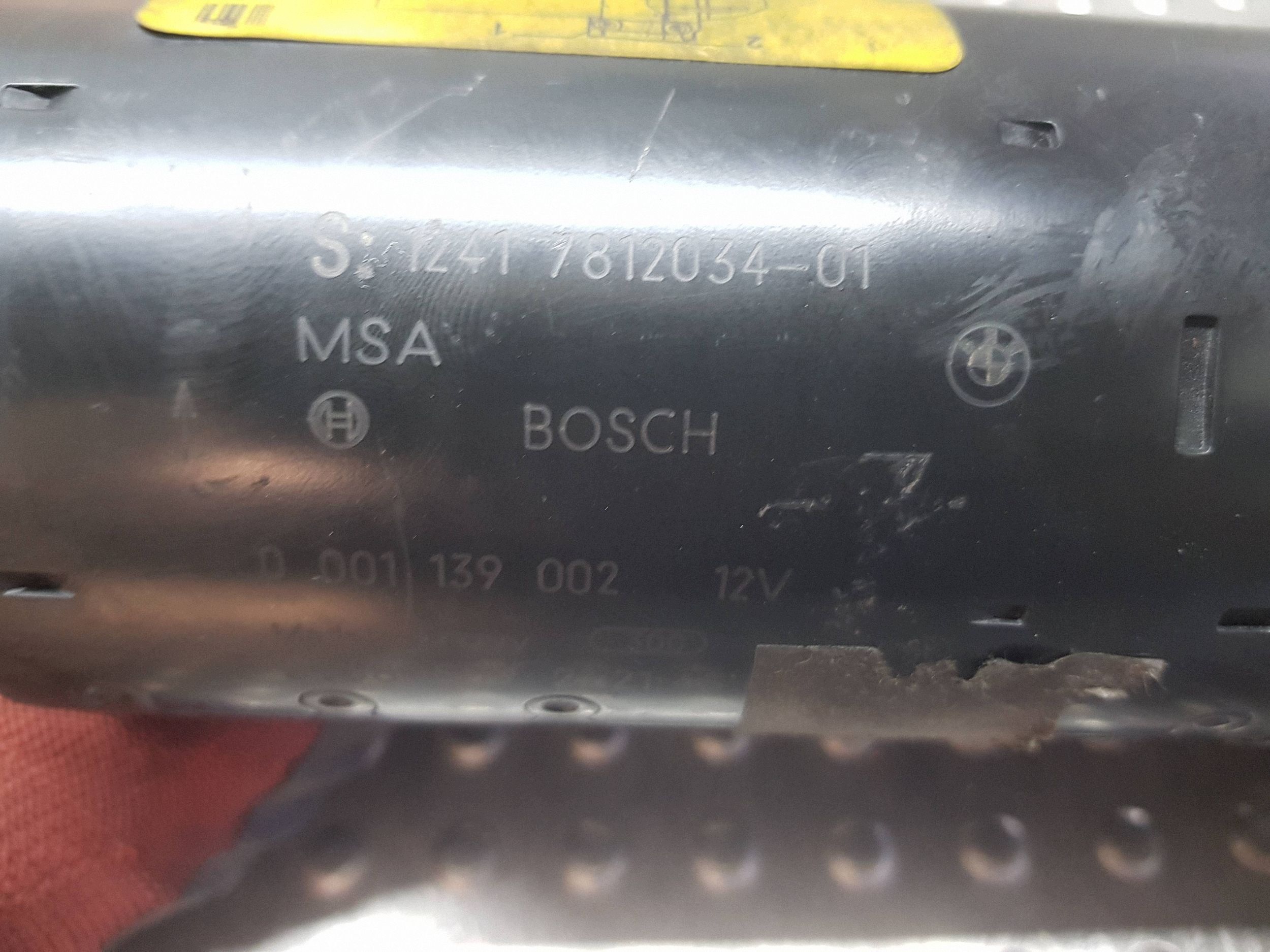 štartér 7812034 0001139002 BMW X1 E84 E90 E91 E92 E93 2.0D N47D20C