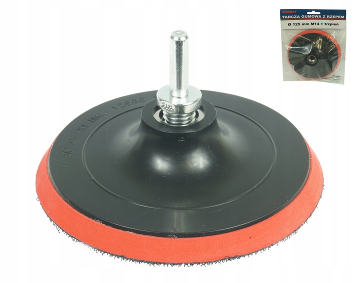 

Tarcza Gum Rzep 125 MM Do Wiertarki Trzpień M14