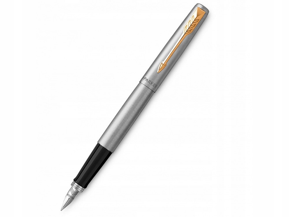 Parker Jotter stalowy Gt pióro wieczne (M)