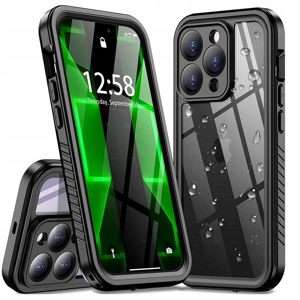

Etui pancerne wodoszczelne IP68 360 iPhone 14 Pro