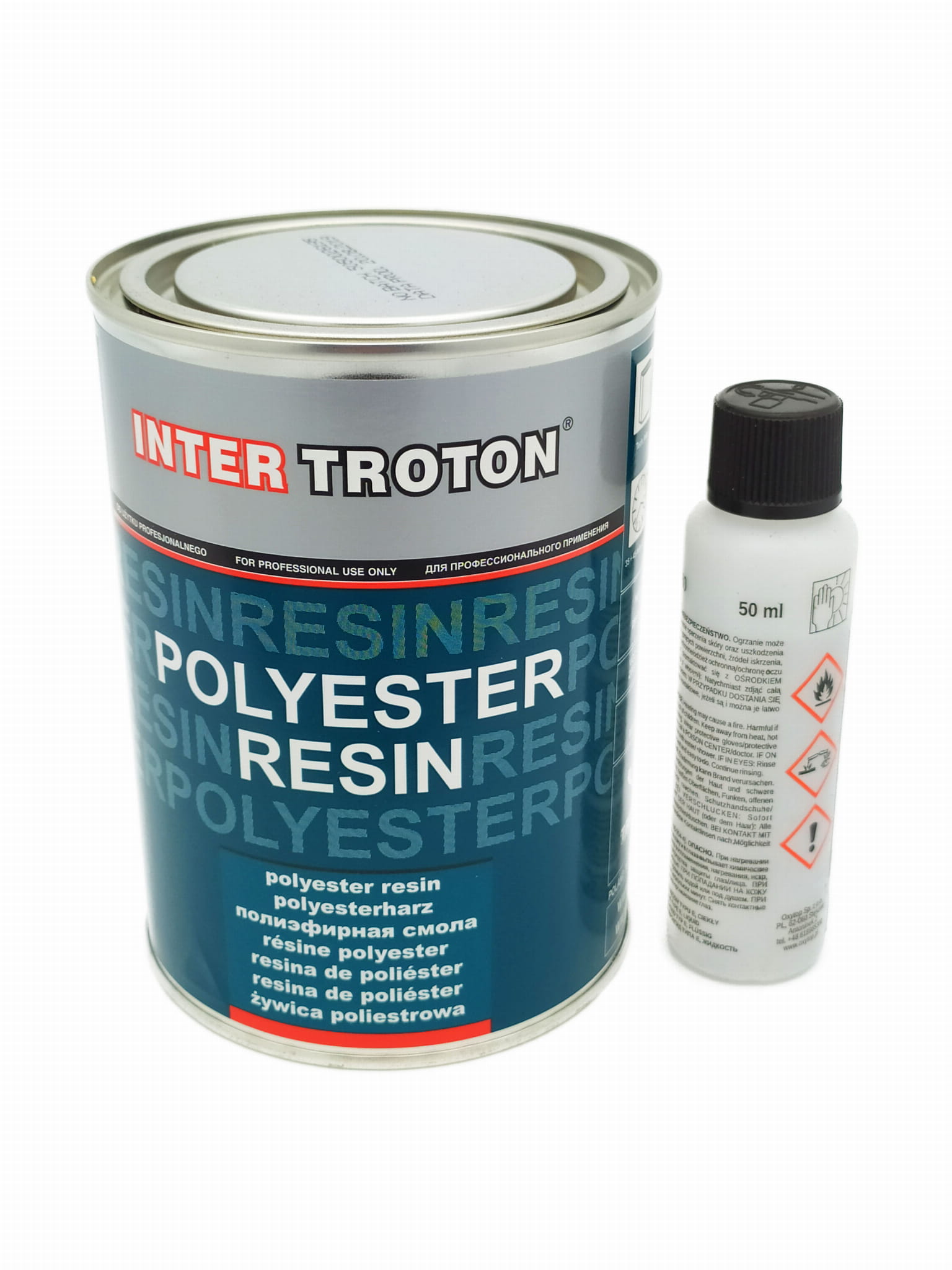 

Żywica poliestrowa Troton 1kg +utw Polyester Resin