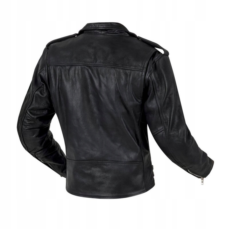 Kožená Bunda Ozone Ramones Black 5XL