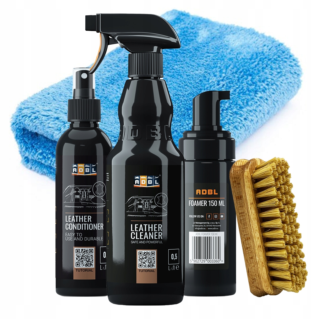 

Adbl Lether Kit Zestaw do czyszczenia skóry