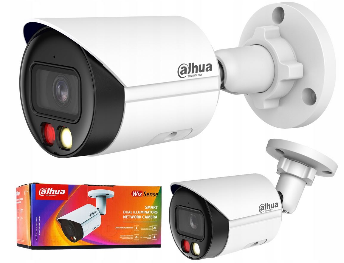 Ip kamera 6MPx PoE Dahua IPC-HFW2649S-S-IL-0280B Wizsense Dual Light