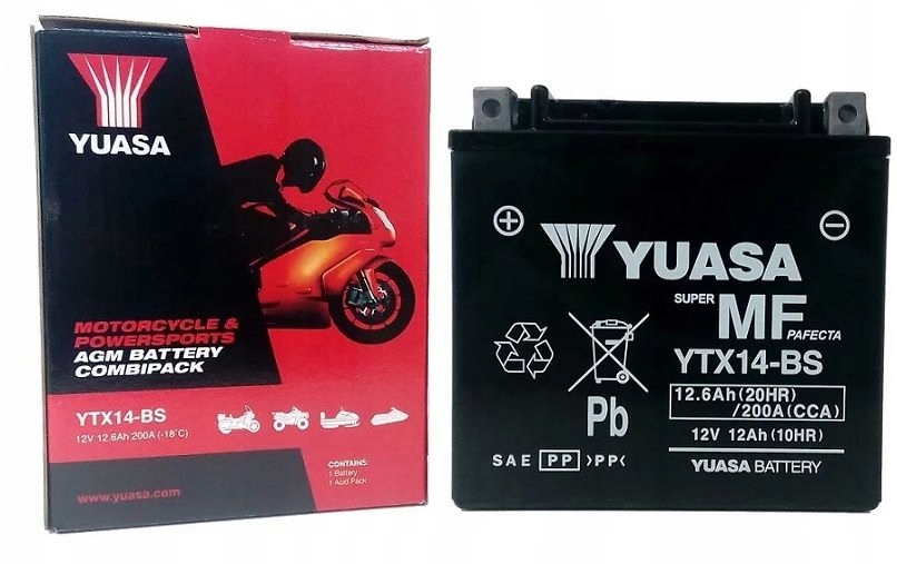 Akumulátor Kawasaki Vn 800 Vulcan Classic Drifter W 650 C A Zrx 1100 1200