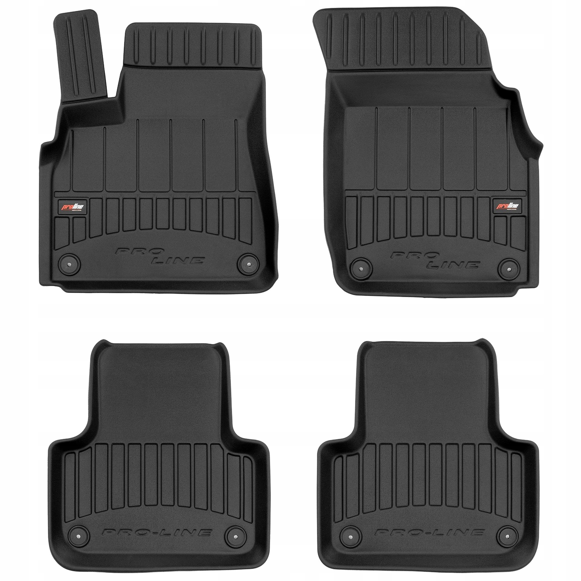 3D gumové rohože pre Audi Q8 od roku 2018