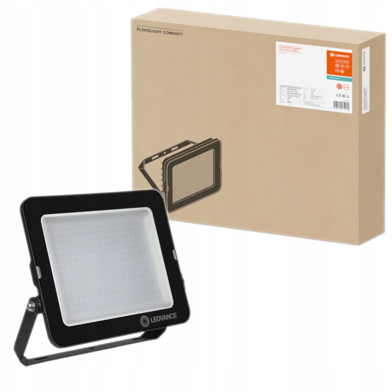 Led Osvetlovač 180W 4000K 18000lm Neutrálna Farba Čierna IP65 Ledvance