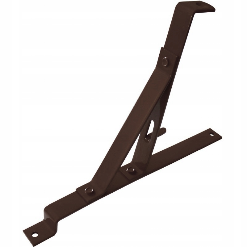 NOWOCZESNY ZESTAW PŁOTEK PRZECIWŚNIEGOWY + WSPORNIKI 3x400 mm C. BRĄZ 8019 Marka inna