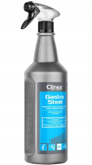 

Clinex Gastro Steel 1L Płyn do stali nierdzewnej