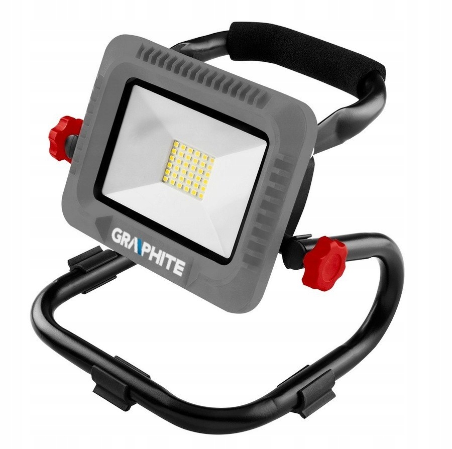 LAMPA BUDOWLANA LAMPKA REFLEKTOR LED AKUMULATOROWA 18V GRAPHITE BEZ AKU