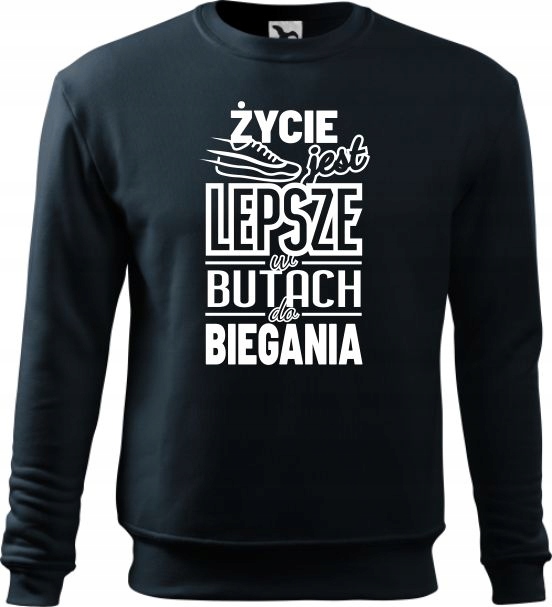 

Męska Bluza Biegacza Prezent Urodziny Dzień taty
