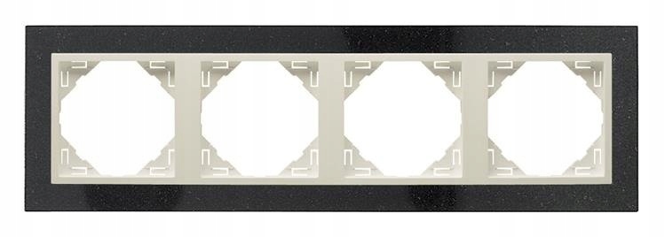 Efapel Petra Rámik 4-NÁSOBNÝ Granit Perla 90940 Tgp