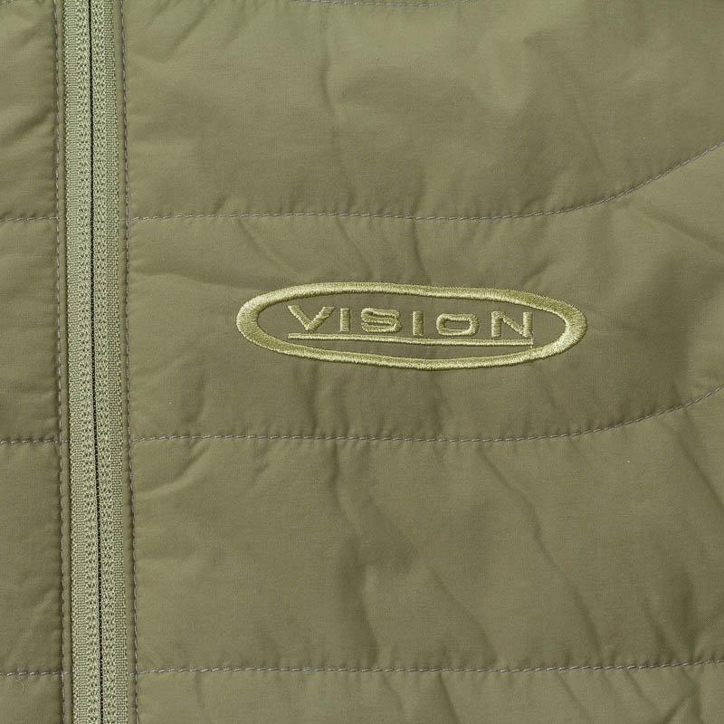 KURTKA PRIMALOFT 60g Lekka WIATROSZCZELNA Vision Subzero Forest Green R. XL Kaptur z kapturem