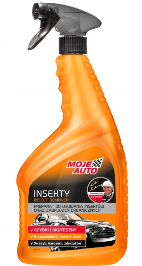

Moje Auto Środek Do Usuwania Owadów Insektów 750ML