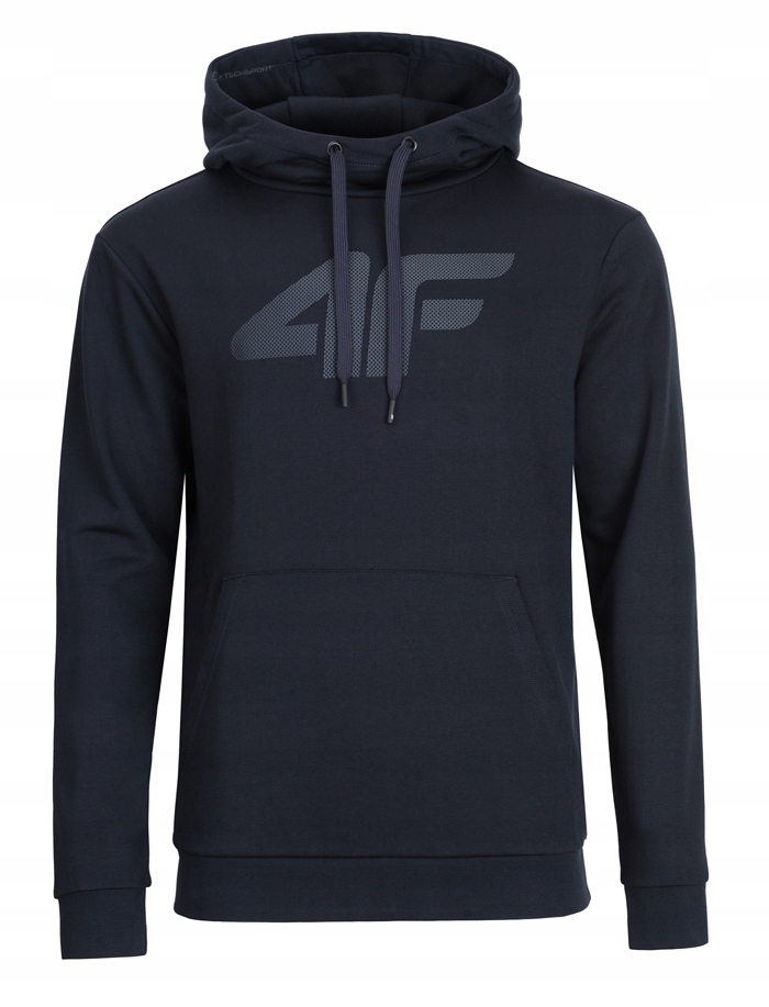 

4F Męska Bluza Dresowa Z Kapturem Kangurka / XL