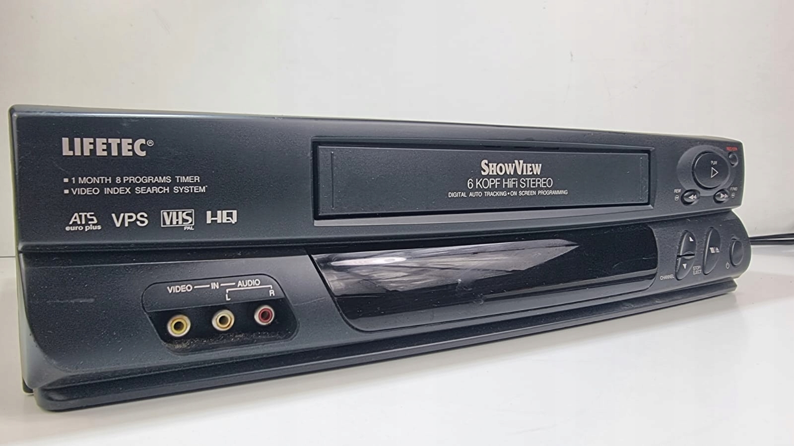 Video magnetowid Lifetec LT8950 LT 8950 6 head VHS Marka Lifetec