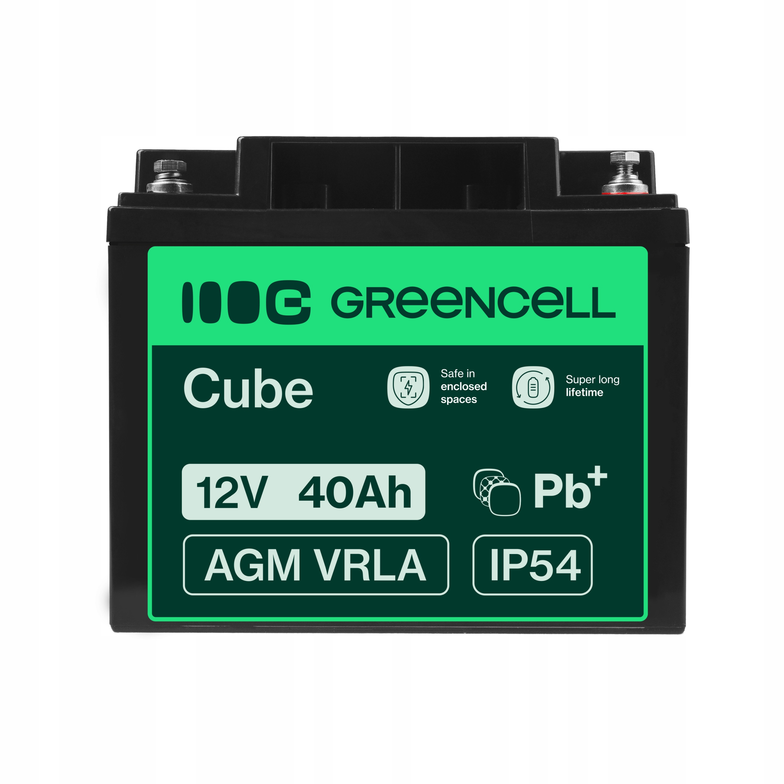 Akumulátor 12V 40Ah pro Loď, Karavan, Fotovoltaiku, Sekačku, Skútr Vrla