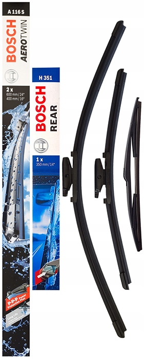 

Bosch Wycieraczki przód tył Renault Megane III Hb