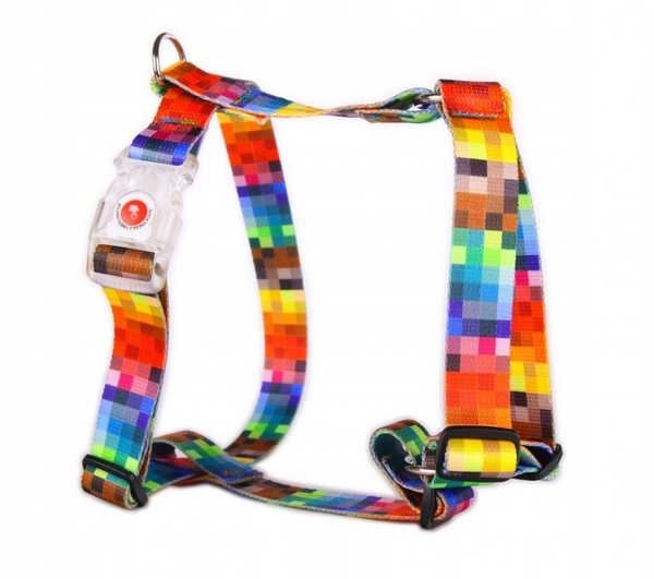 Levně Svítící Obojky Pro Psa Guard Led Matteo 25 MM Noční Reflexní Pixely