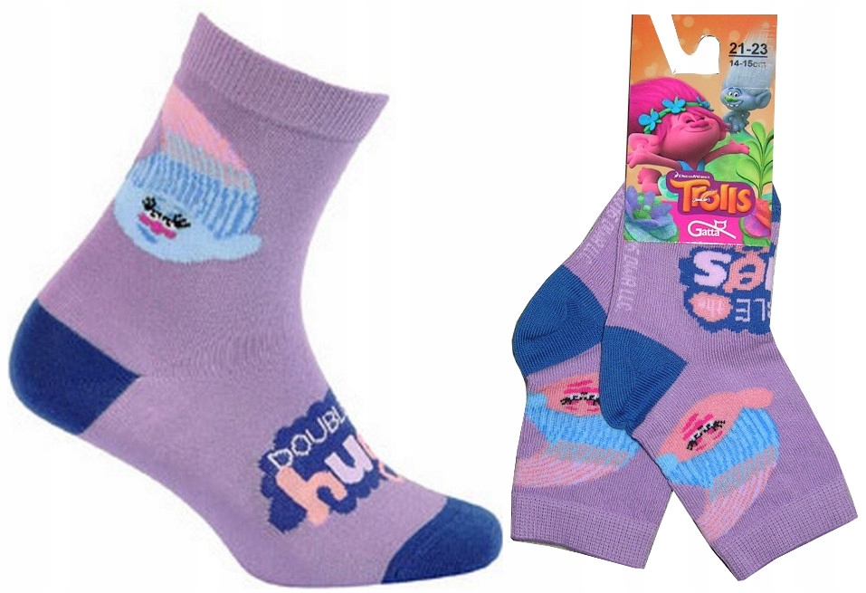

Gatta skarpetki Trolls cotton T17 * 14-15 cm 21/23