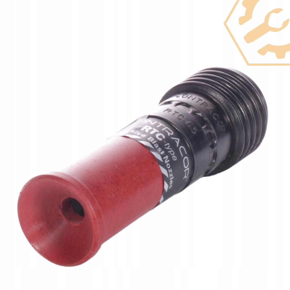 dysza do piaskowania Contracor RTC-6.5 6.5mm dysze z węglika wolframu Kod producenta 10112062 dysze do piaskarki węglik 6mm