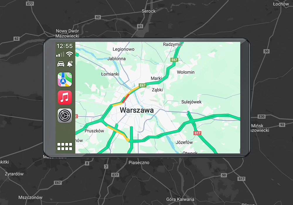 Nexadio CC100 Ekran samochodowy CarPlay/Android Auto, wideorejestrator 2K — 14