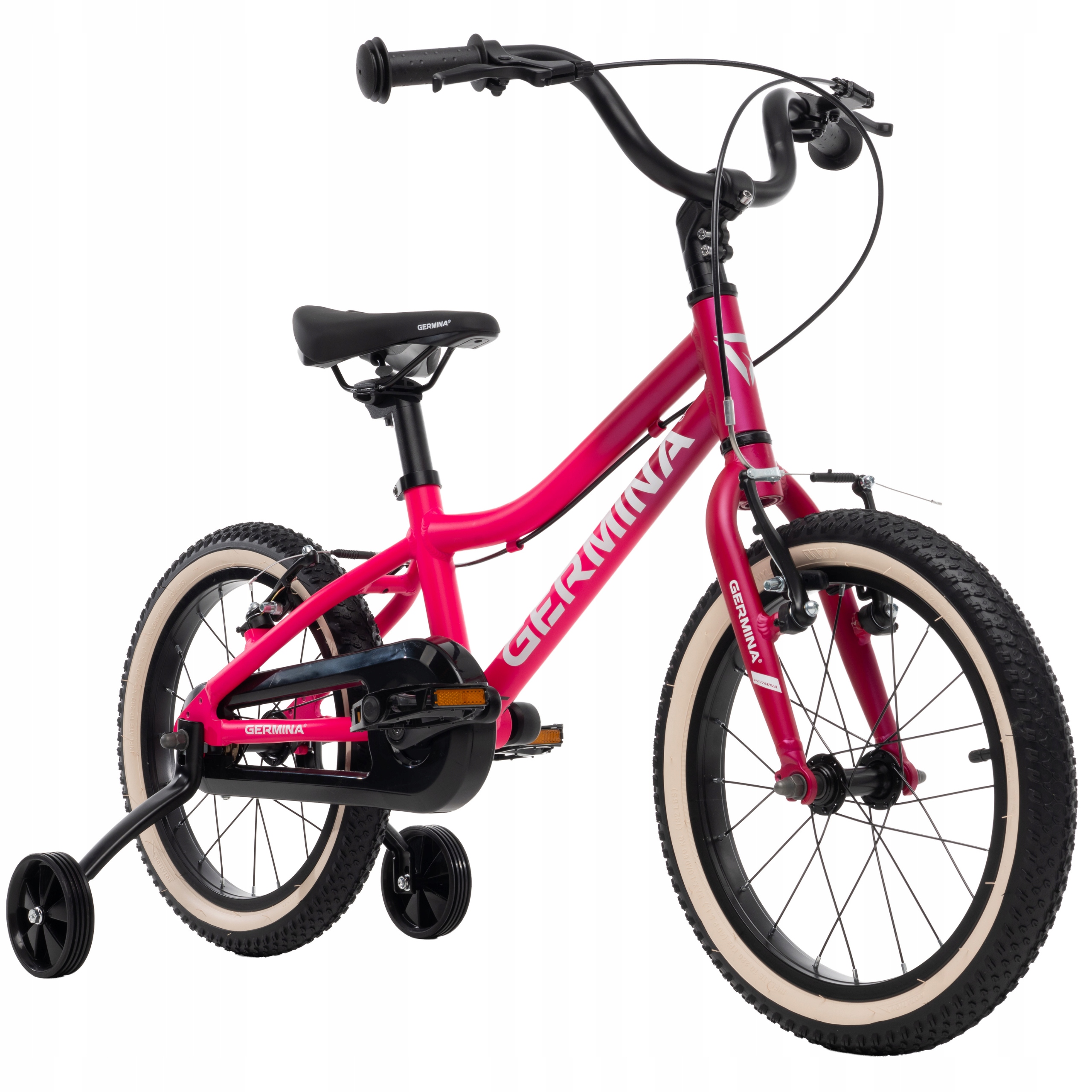 Rower dziecięcy 16 Ultra Lekki 6,8 kg Aluminiowy Różowy mtb rowerek górski
