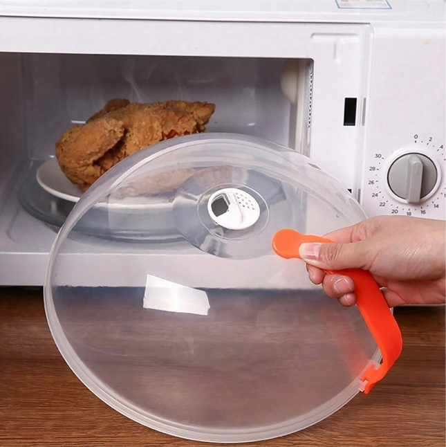 POKRYWKA MIKROFALÓWKI POKRYWA PRZEŹROCZYSTA MIKROFALI GOTOWANIA KLOSZ