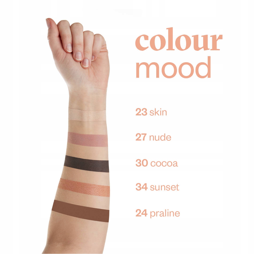 Paese Colour mood cień do powiek 20 Mandarin Produkt wodoodporny nie