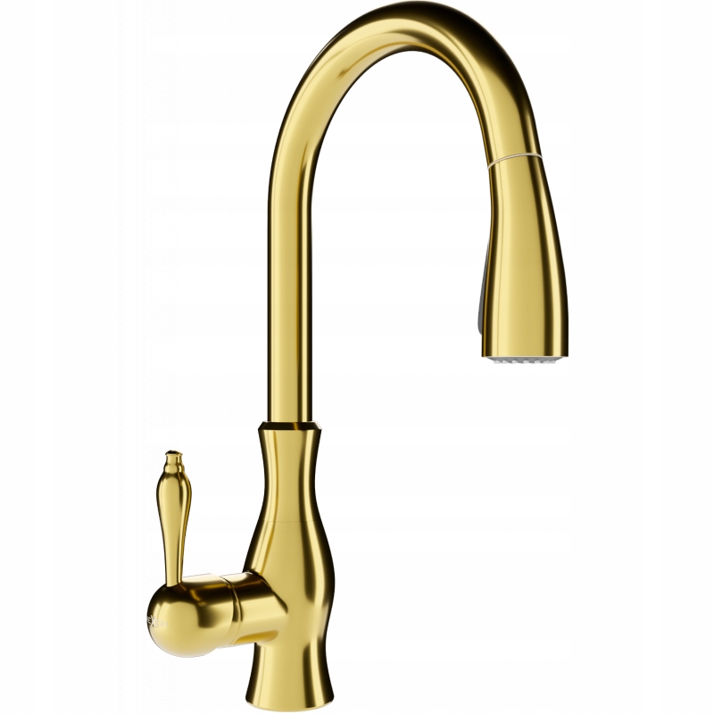 Mexen Savita kuchyňská baterie, Zlatá