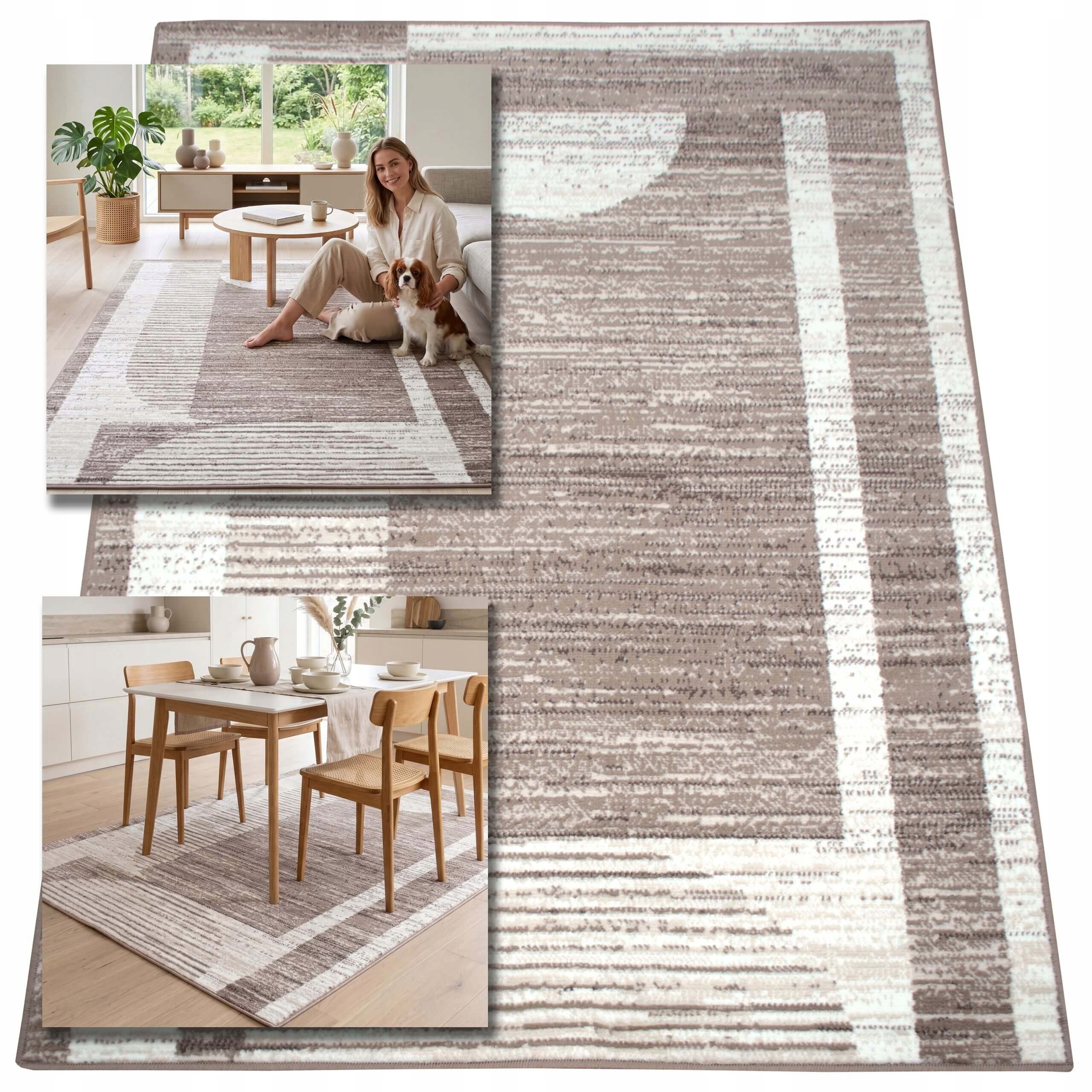 Koberec Do Obývacího Pokoje Kuchyně 100X150 Moderní Loft Ložnice Koberce Měkké
