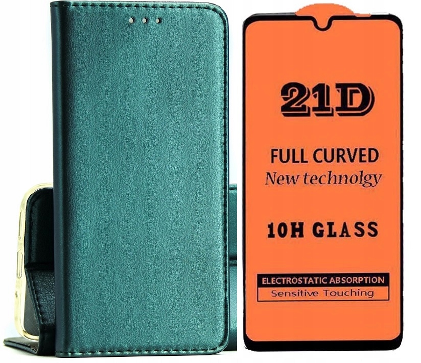 

Etui Pokrowiec do Xiaomi Redmi 9A 9AT Pełne Szkło