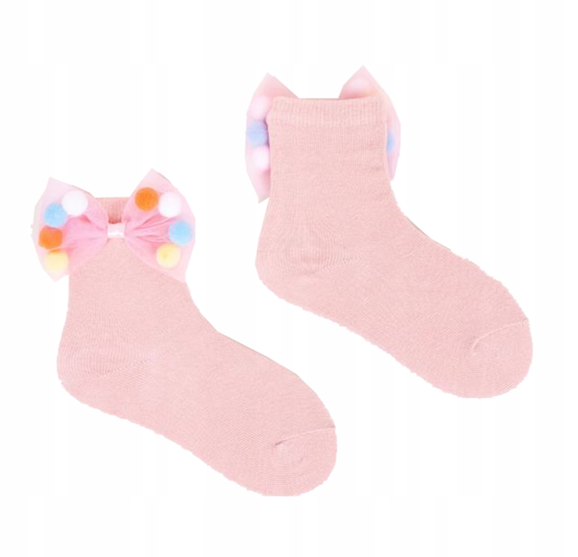 

Yo! Club skarpetki dziecięce róż kokardki 23-26