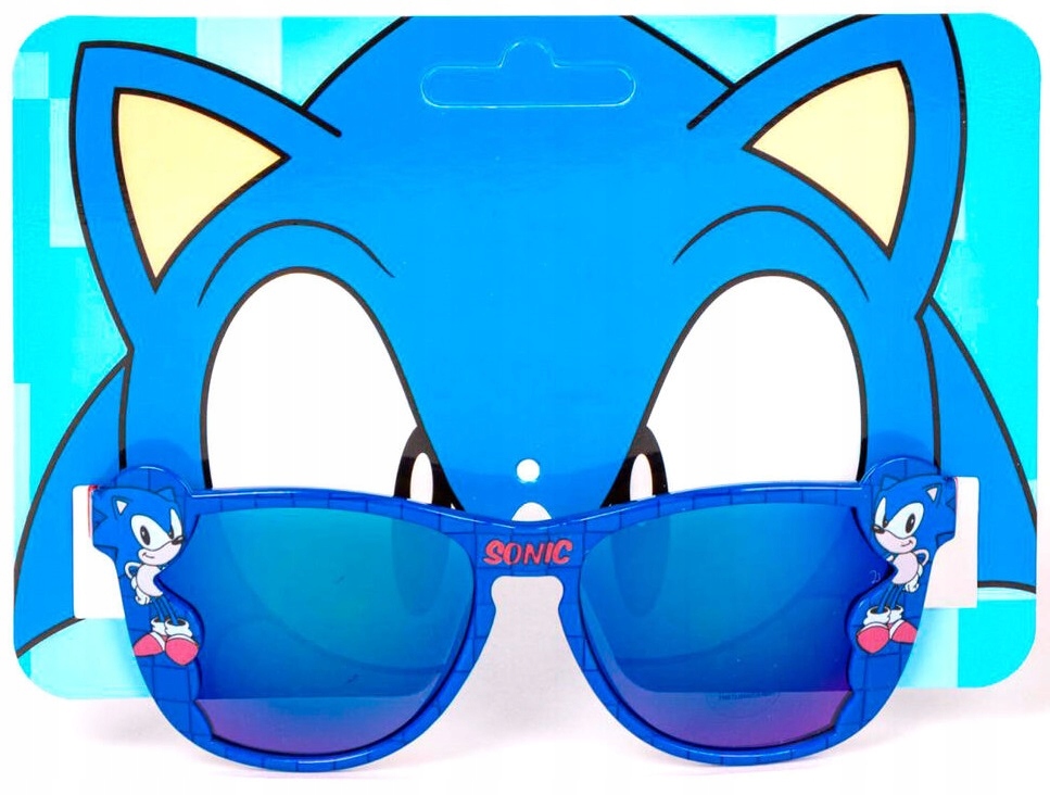 Jeż Sonic Okulary Przeciwsłoneczne UV dla dzieci