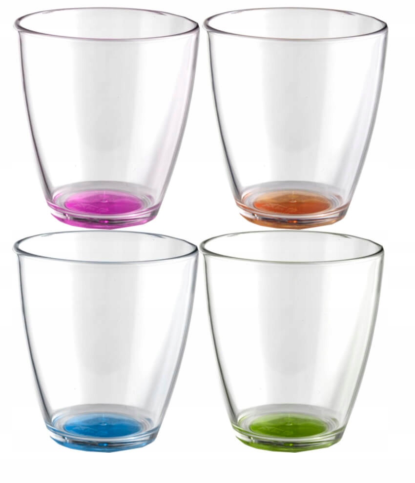 Brunner Komplet Kolorowych Szklanek Kempingowych 0,2l Tahiti Color Antislip