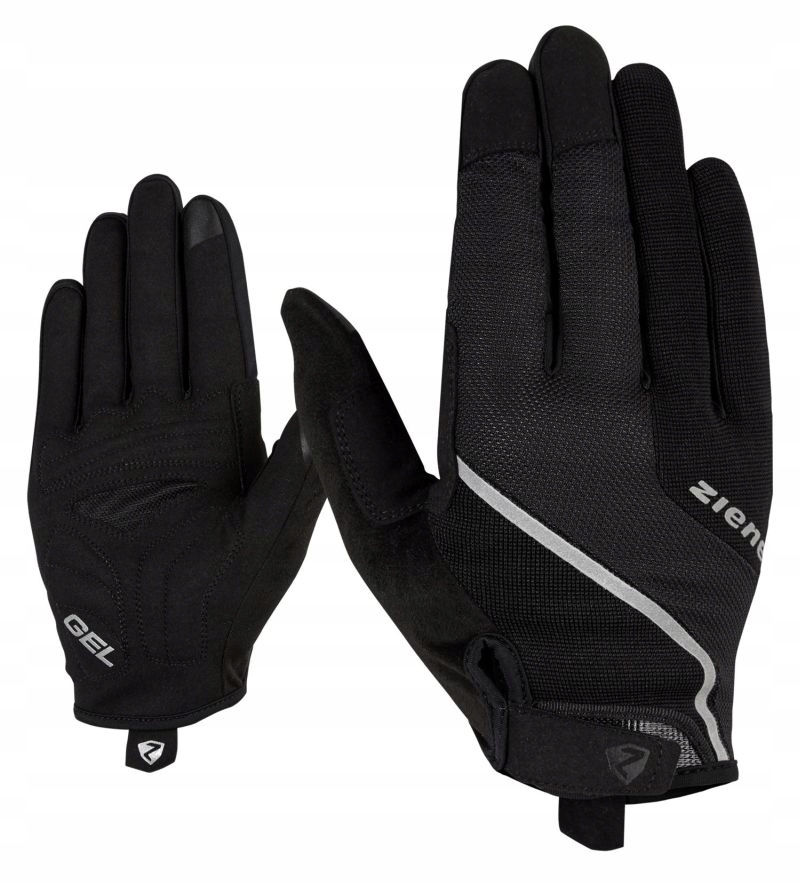 Cyklistické rukavice Ziener Clyo Touch Long 8,5