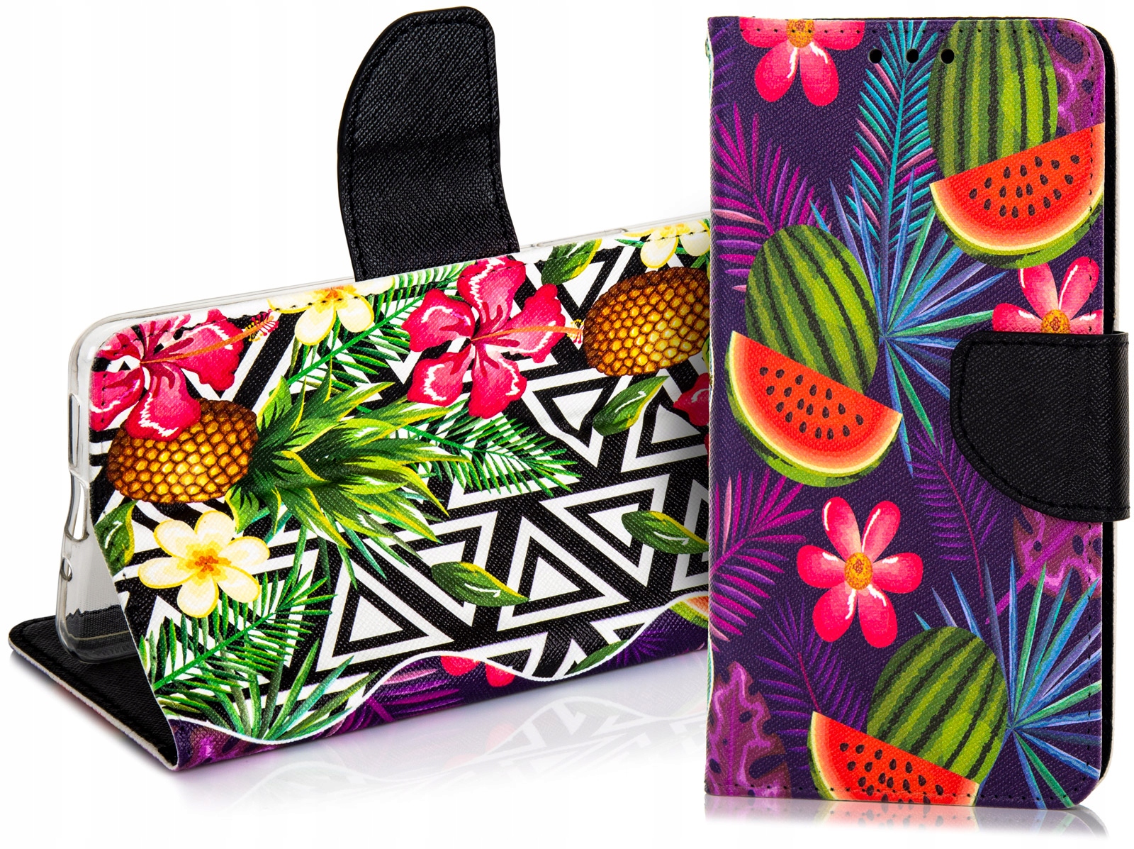 

Etui Foto Portfel do Lg G8S ThinQ Szkło