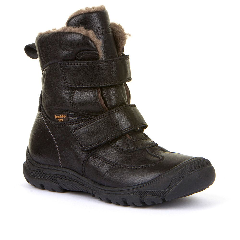 Froddo buty zimowe śniegowce Tex wełna black G3160186-1 r. 27