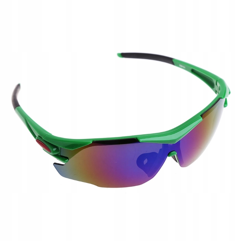 Okulary Sportowe BG-04 UV400 Poliwenglan gumowane noski i zauszniki