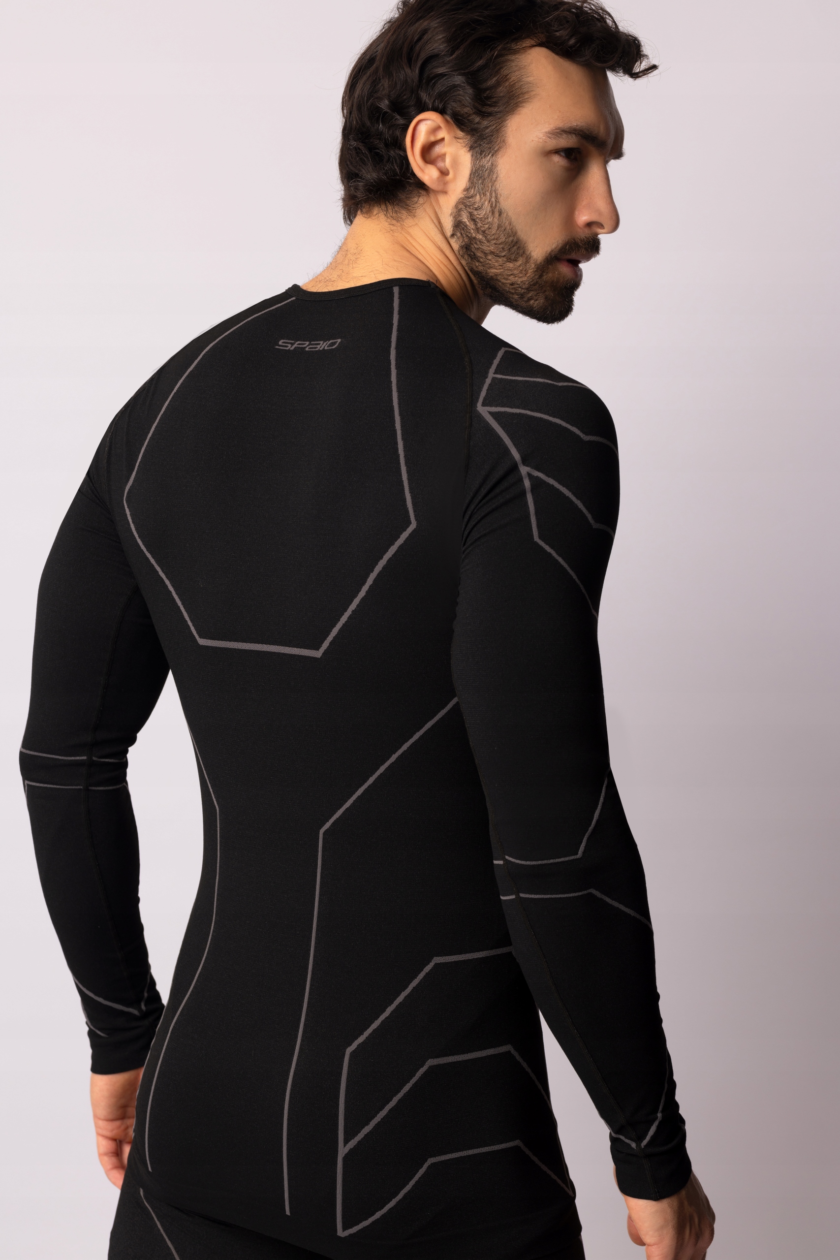 SPAIO RAPID Koszula MOTOCYKLOWA długi rękaw r. czarno szara L Numer katalogowy producenta RAPID/ koszulka