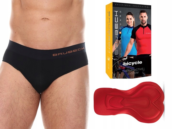 

Rowerowe majtki Z Wkładką Brubeck BE10150 Man M