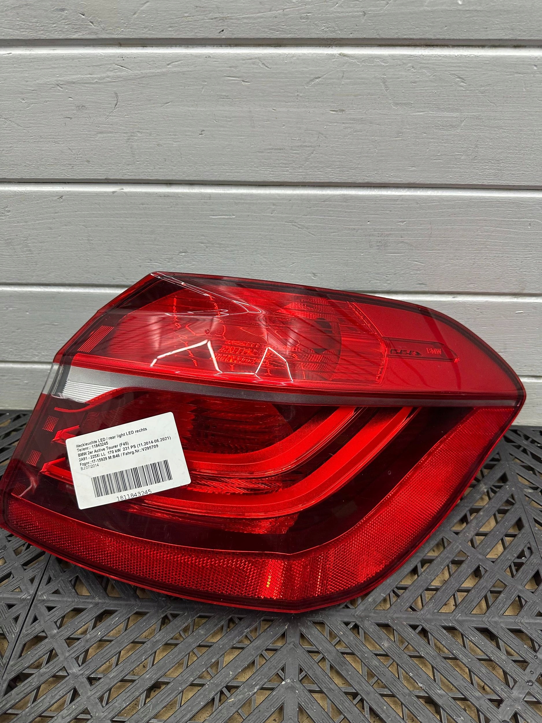 light rear BMW 2 F45 7311034