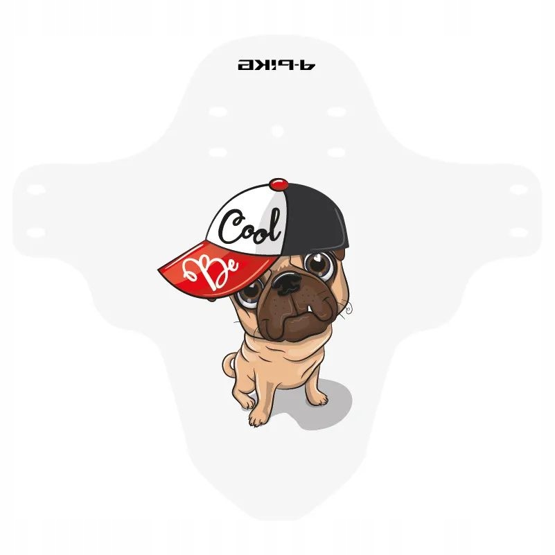 Błotnik rowerowy mtb xc trail enduro dh 4-bike J-14 Cute Pug Dog