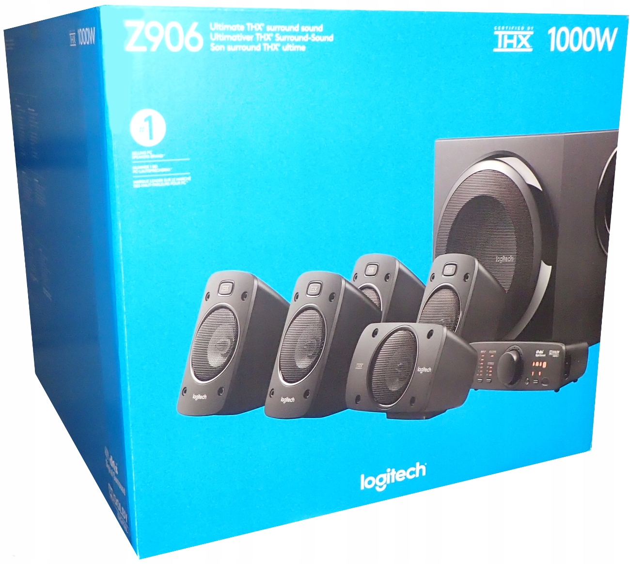 Domáce kino Stĺpce reproduktorov 5.1 Logitech Z906 500W Dolby Digital Dts Thx