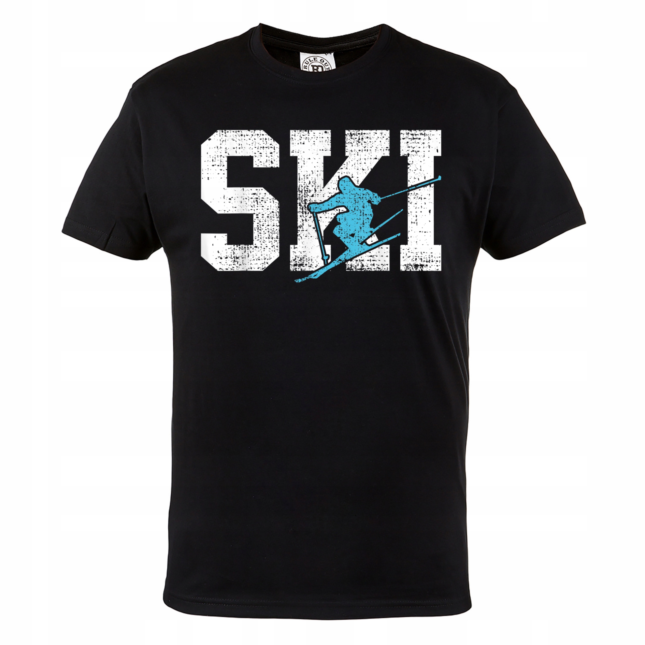 

Koszulka Z Nadrukiem Na Narty Narciarz Narciarstwo