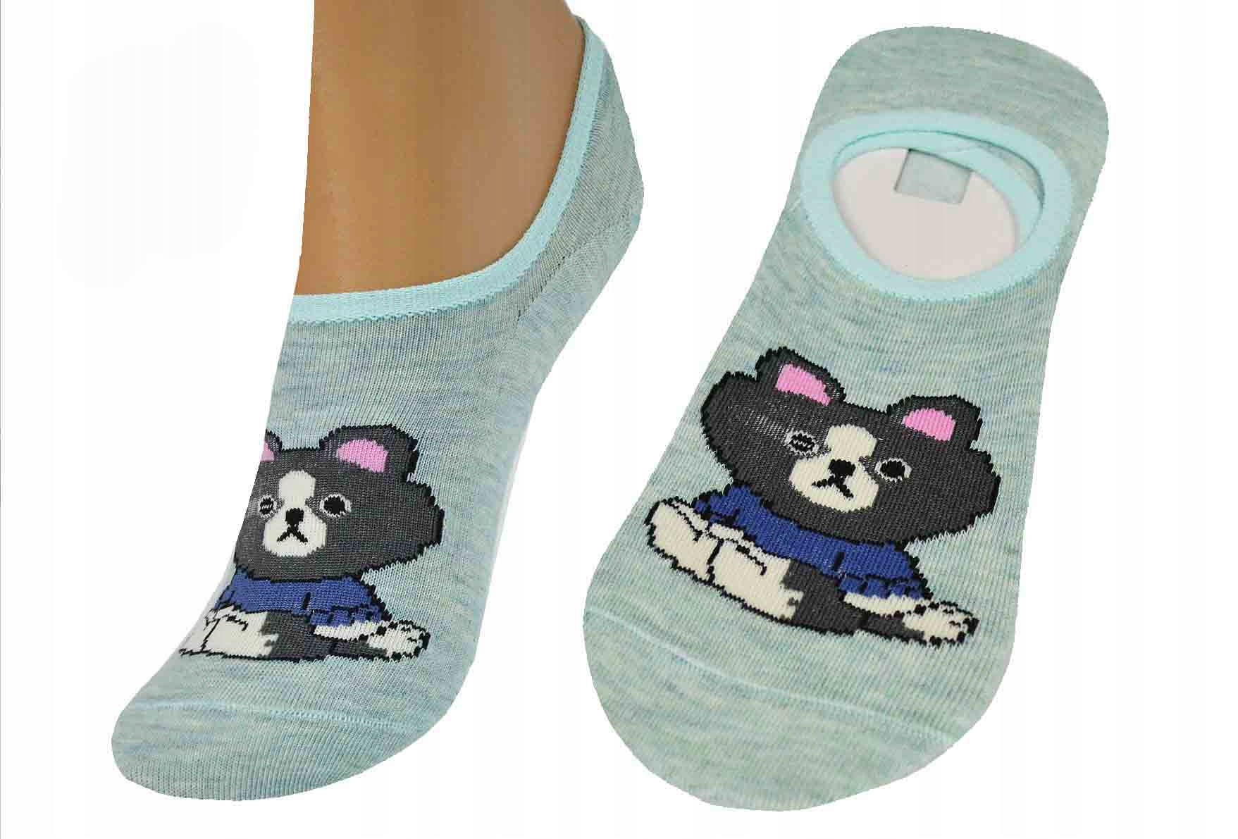 

Bambusowe Stopki Skarpetki Damskie Bambus Sportowe