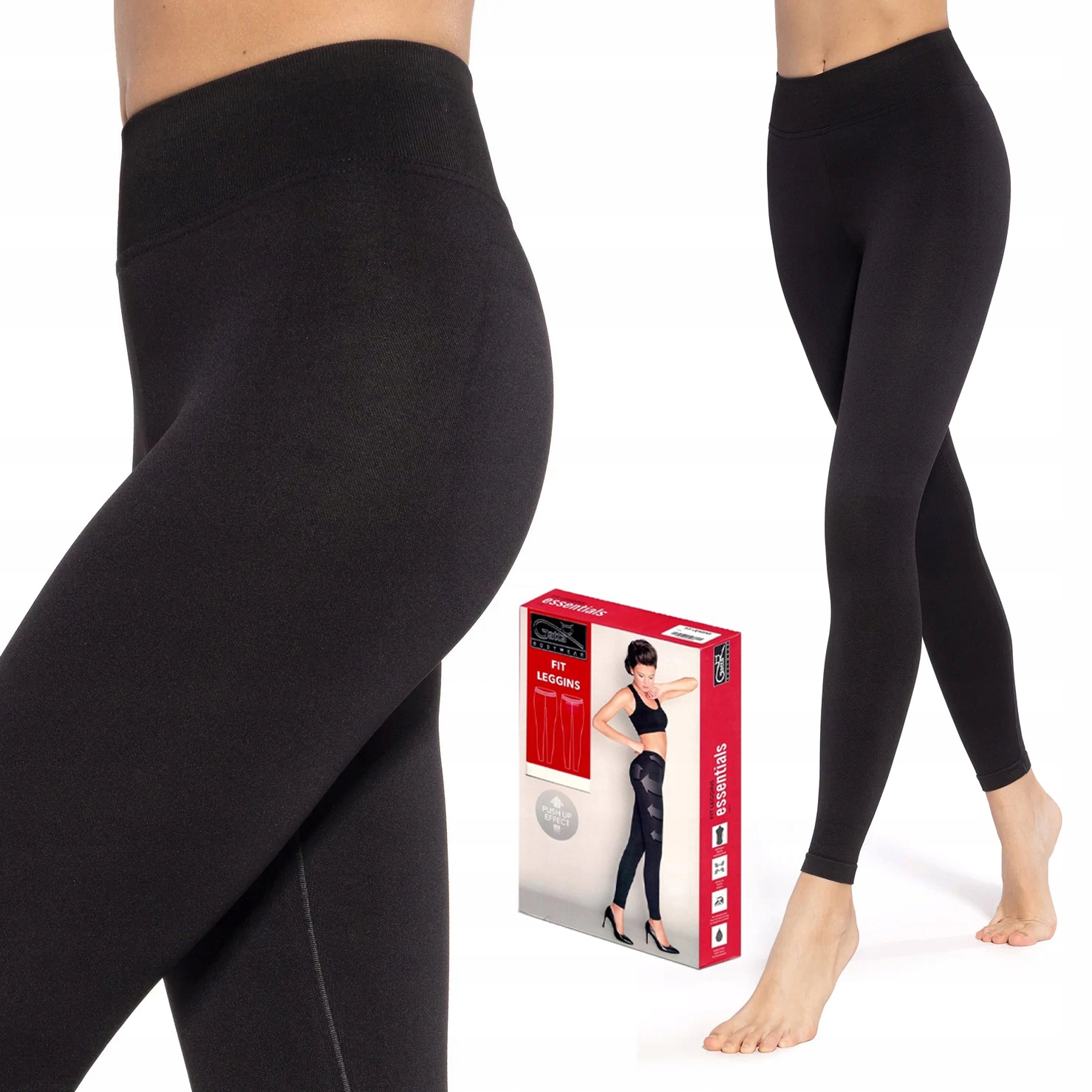 Dámské modelovací legíny Push-UP s vysokým pasem Gatta Fit XL
